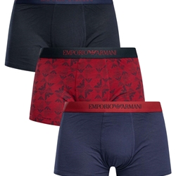Pack 3 Calzoncillos Boxer Trunk Emporio Armani EM000260 AF10800 MB290 - Imagen 1