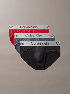 Pack 3 Calzoncillos Calvin Klein Brushed Microfiber LV00NB4122 0GU - Imagen 1