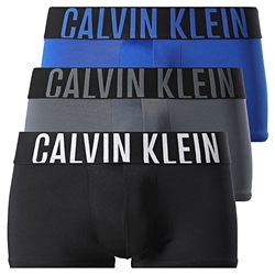 Pack 3 Calzoncillos Calvin Klein Low Rise Trunk 000NB3611A Z2Q - Imagen 1