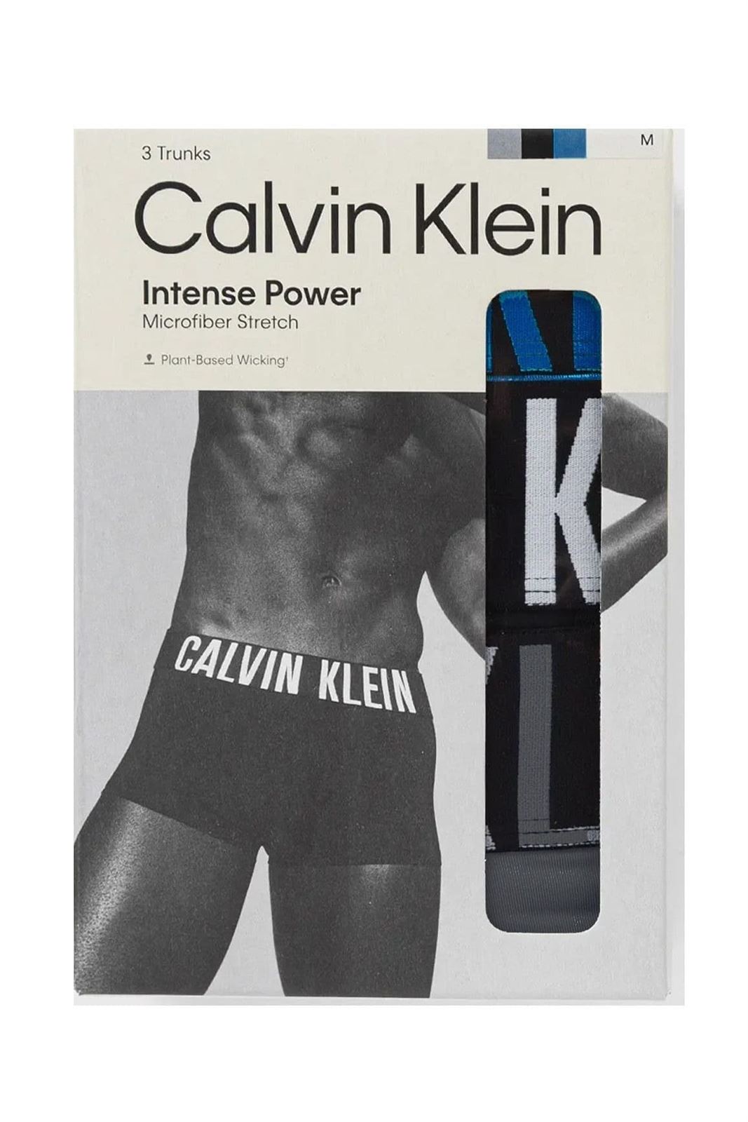 Pack 3 Calzoncillos Calvin Klein Low Rise Trunk 000NB3611A Z2Q - Imagen 5