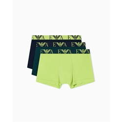 Pack 3 Calzoncillos Emporio Armani Ar.Blu/Pine/Lime EM000259 AF10778 MB255 - Imagen 1