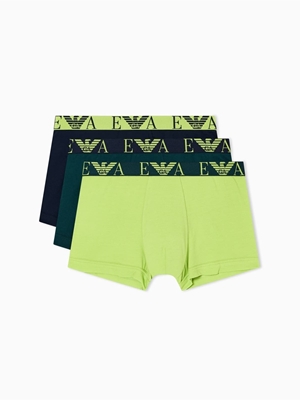 Pack 3 Calzoncillos Emporio Armani Ar.Blu/Pine/Lime EM000259 AF10778 MB255 - Imagen 1