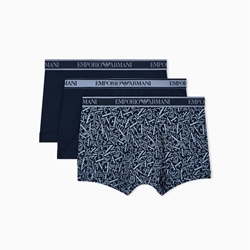 Pack 3 Calzoncillos Emporio Armani Trunk EM000370 AF10779 MB089 - Imagen 1
