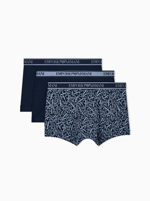 Pack 3 Calzoncillos Emporio Armani Trunk EM000370 AF10779 MB089 - Imagen 1