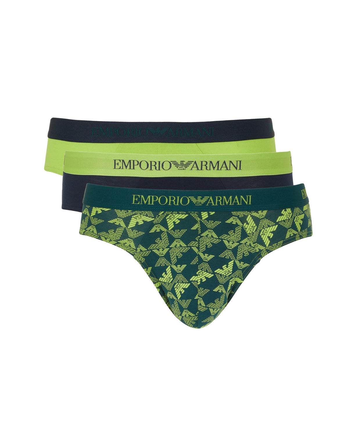 Pack 3 Calzoncillos Slip Emporio Armani Brief EM000256 AF10800 MB240 - Imagen 1