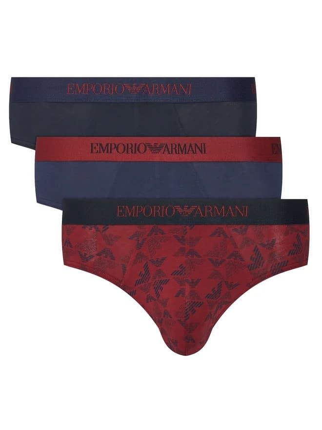Pack 3 Calzoncillos Slip Emporio Armani Brief EM000256 AF10800 MB290 - Imagen 1