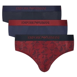 Pack 3 Calzoncillos Slip Emporio Armani Brief EM000256 AF10800 MB290 - Imagen 1