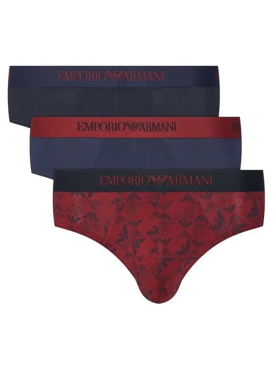 Pack 3 Calzoncillos Slip Emporio Armani Brief EM000256 AF10800 MB290 - Imagen 1