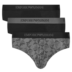 Pack 3 Calzoncillos Slip Emporio Armani Brief EM000256 AF10800 MC200 - Imagen 1