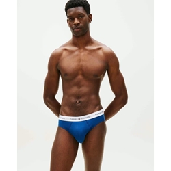 Pack 3 Calzoncillos Tommy Hilfiger Blk/Blu Jn/Ag Sea UM0UM03875 0SC - Imagen 2