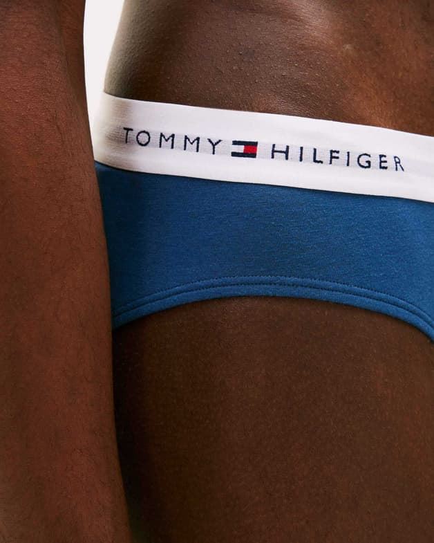 Pack 3 Calzoncillos Tommy Hilfiger Blk/Blu Jn/Ag Sea UM0UM03875 0SC - Imagen 3