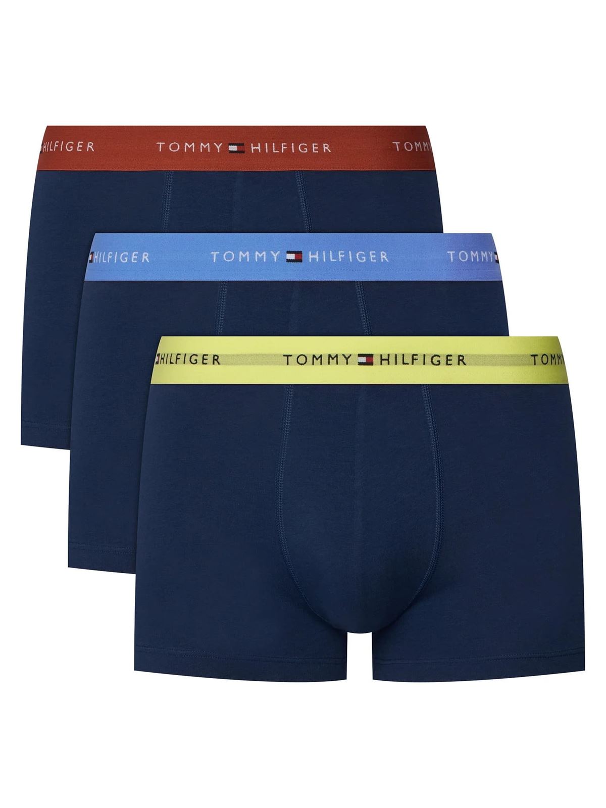 Pack 3 Calzoncillos Tommy Hilfiger Blue/Trra/Fded UM0UM03890 06L - Imagen 1