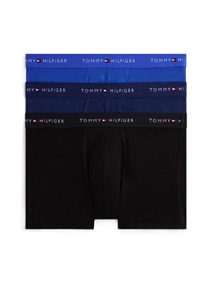 Pack 3 Calzoncillos Tommy Hilfiger Nob Blu/Prp Navy/Blk - Imagen 1