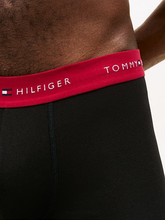 Pack 3 Calzoncillos Tommy Hilfiger Trunk Print UM0UM03891 0WF - Imagen 4
