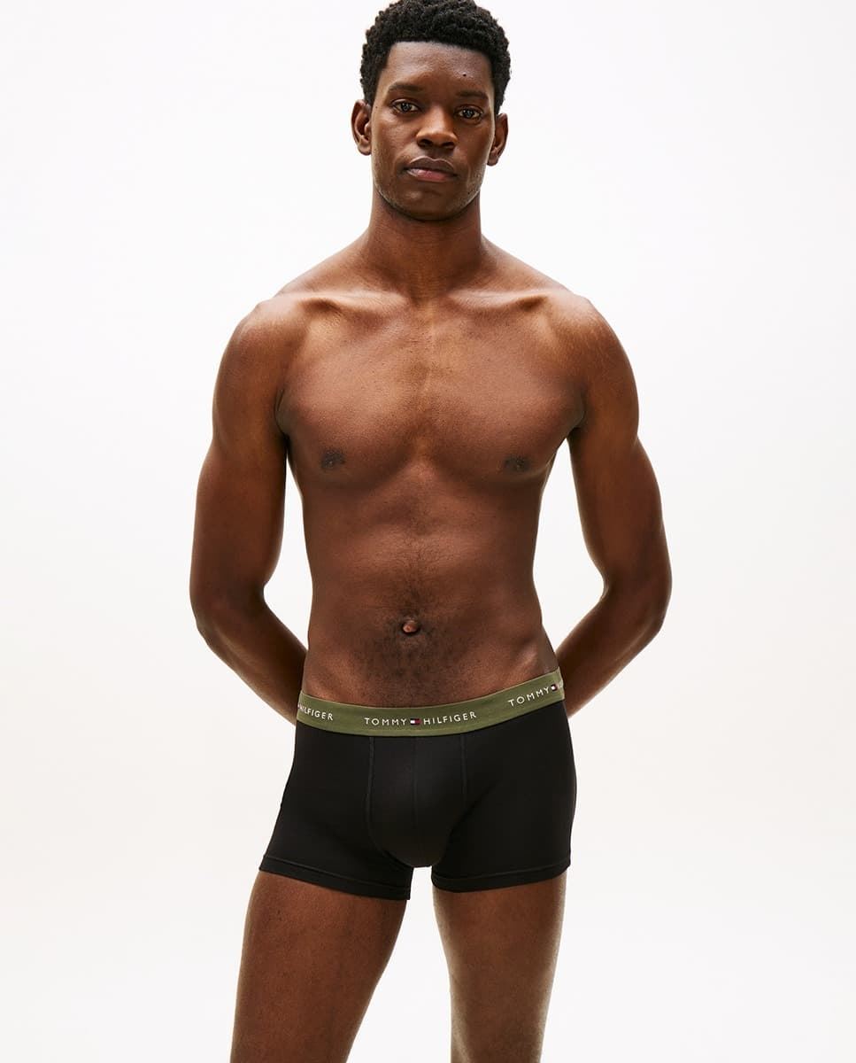 Pack 3 Calzoncillos Tommy Hilfiger Trunk WB UM0UM038390 0YY - Imagen 2