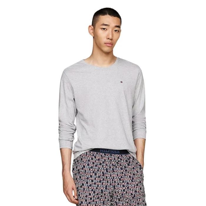 Pack 3 camiseta manga larga Tommy Hilfiger UM0UM03378 0UF greydenim/white - Imagen 2