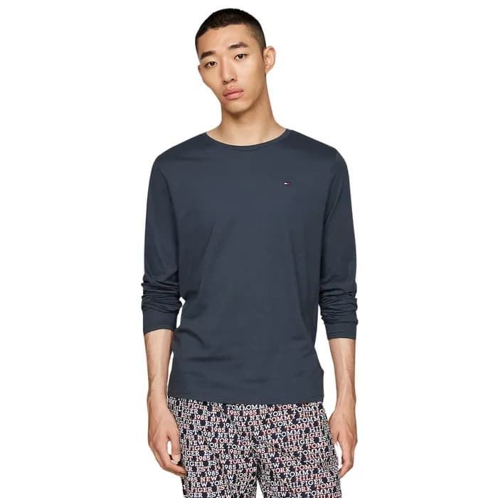 Pack 3 camiseta manga larga Tommy Hilfiger UM0UM03378 0UF greydenim/white - Imagen 4