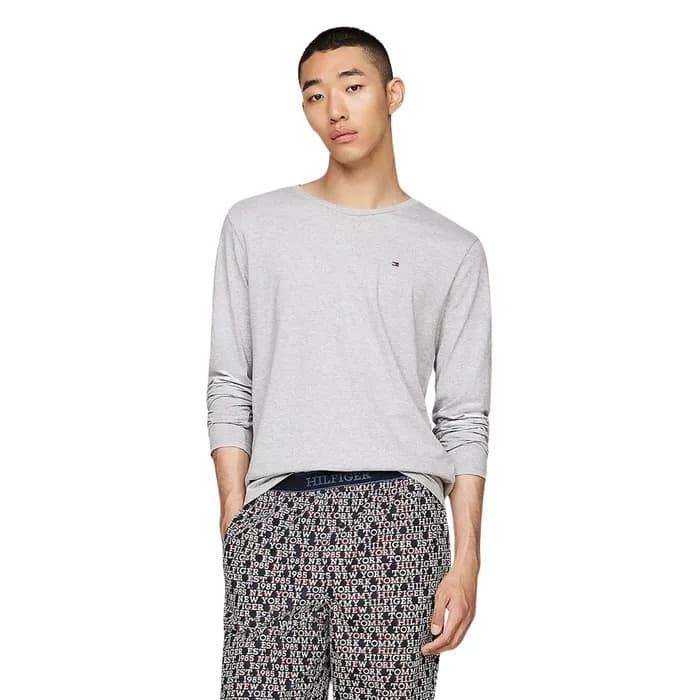 Pack 3 camiseta manga larga Tommy Hilfiger UM0UM03378 0UF greydenim/white - Imagen 5