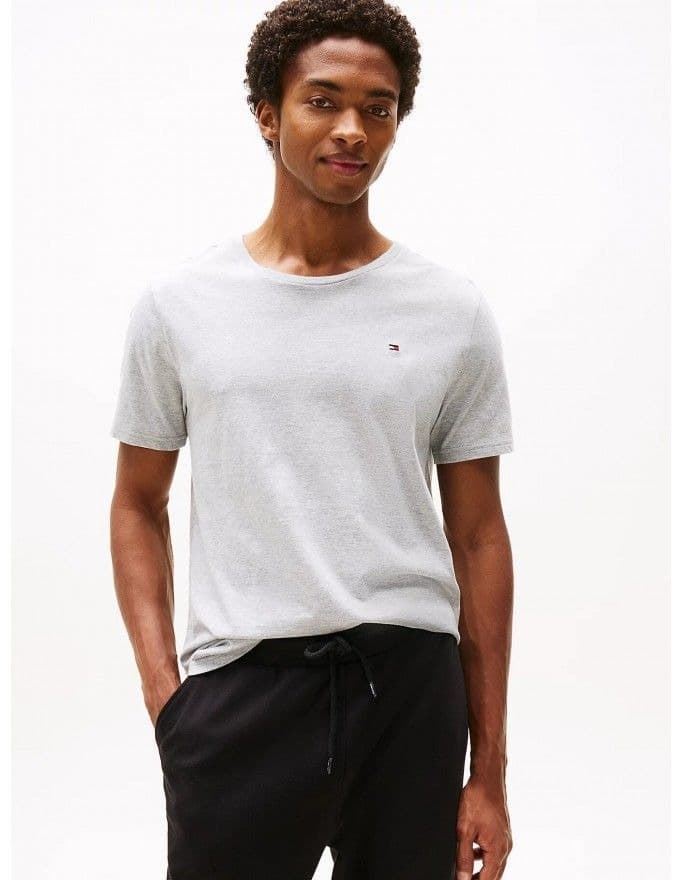 Pack 3 camisetas TOMMY HILFIGER UM0UM03379 05F white/Black/Grey Heather - Imagen 2