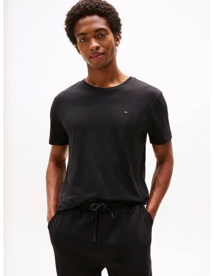 Pack 3 camisetas TOMMY HILFIGER UM0UM03379 05F white/Black/Grey Heather - Imagen 3