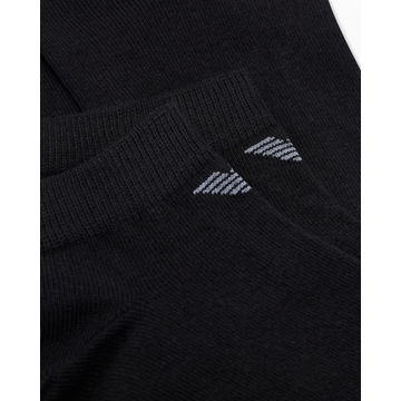 Pack 3 Pares Calcetines Emporio Armani Black EM000550 AF14446 MC061 - Imagen 2