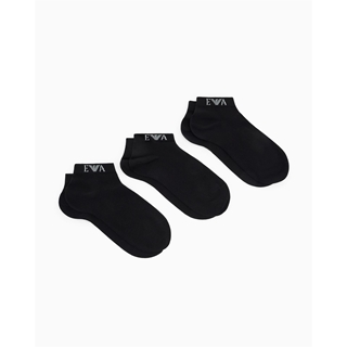 Pack 3 Pares Calcetines Emporio Armani Black EM000550 AF26377 UC001 - Imagen 1