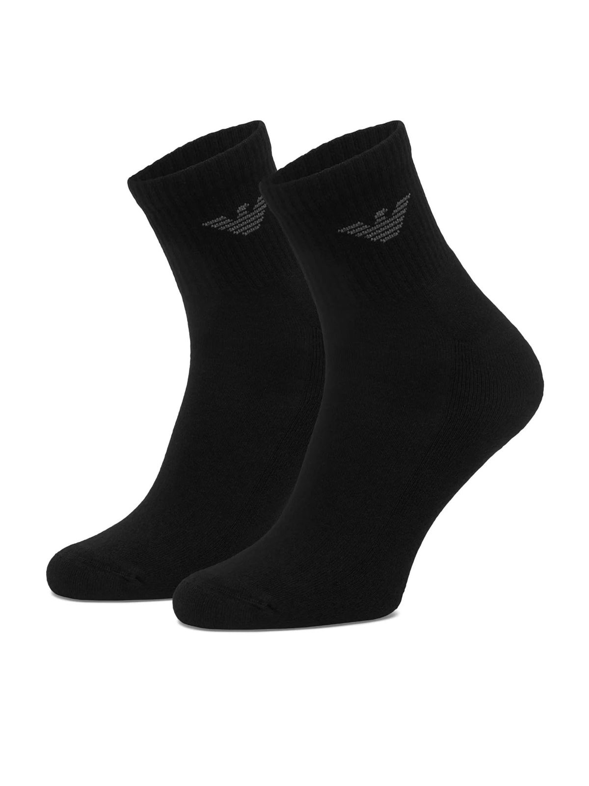 Pack 3 Pares Calcetines Emporio Armani Black EM000551 AF14499 MC061 - Imagen 2