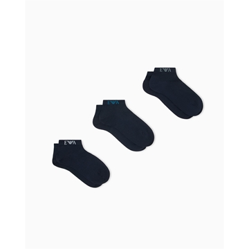 Pack 3 Pares Calcetines Emporio Armani Blue EM000550 AF26377 MB153 - Imagen 1