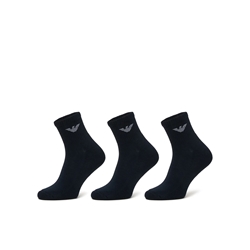 Pack 3 Pares Calcetines Emporio Armani Blue EM000551 AF14499 MB082 - Imagen 1