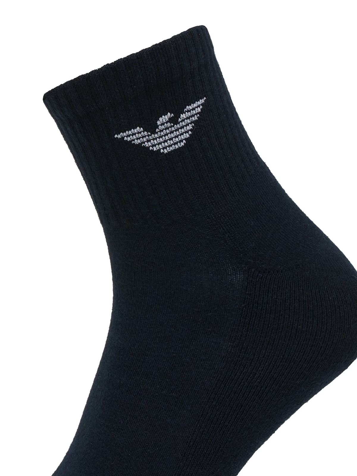 Pack 3 Pares Calcetines Emporio Armani Blue EM000551 AF14499 MB082 - Imagen 4