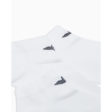 Pack 3 Pares Calcetines Emporio Armani White EM000550 AF14446 M0066 - Imagen 2