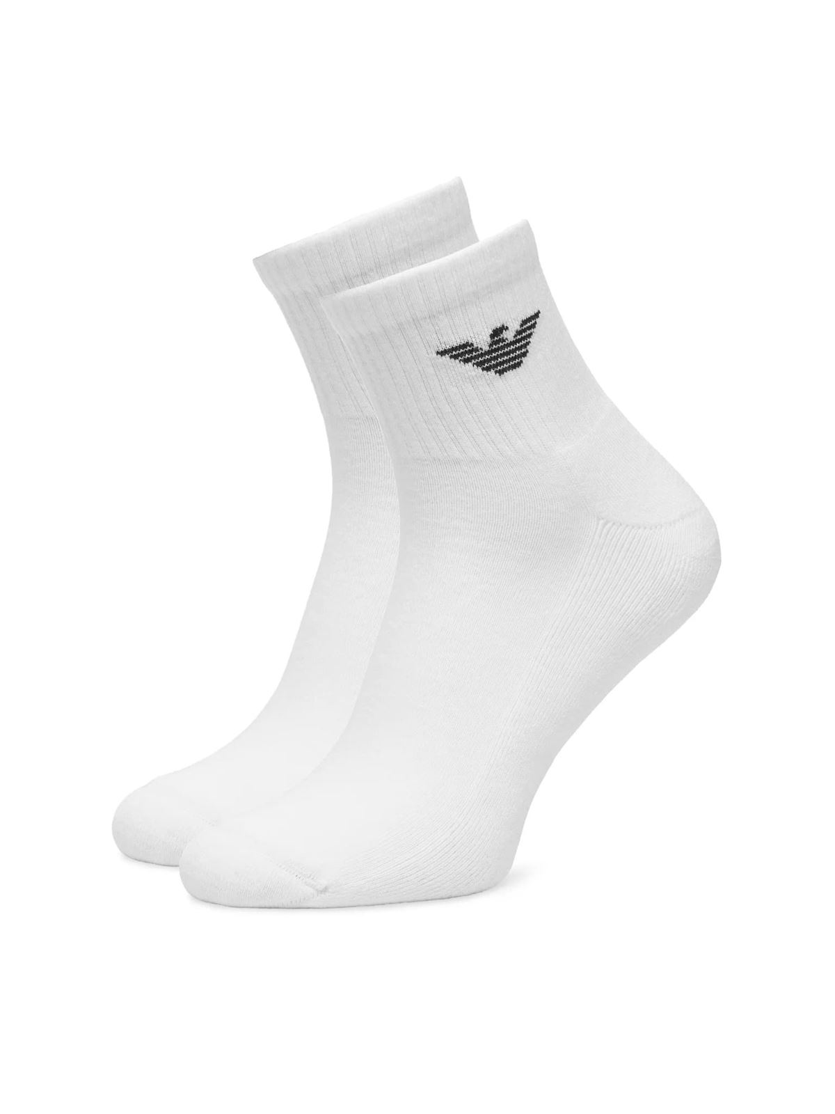 Pack 3 Pares Calcetines Emporio Armani White EM000551 AF14499 M0066 - Imagen 2