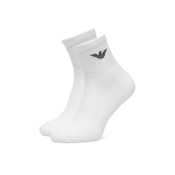 Pack 3 Pares Calcetines Emporio Armani White EM000551 AF14499 M0066 - Imagen 2