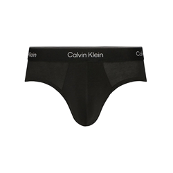 Pack 3 slips Calvin Klein LV00NB4388 3ZG black w/ black wb/feel - Imagen 2