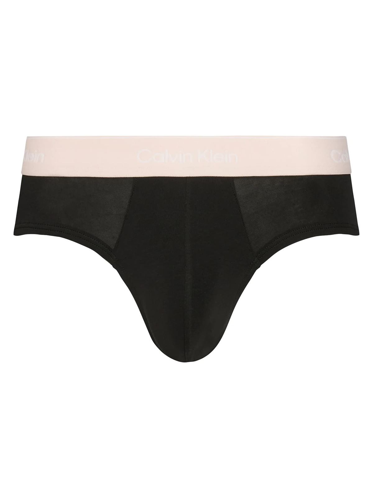 Pack 3 slips Calvin Klein LV00NB4388 3ZG black w/ black wb/feel - Imagen 4