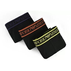 Pack 3 slips Emporio Armani 111734 3F717 29821 black/black/black - Imagen 2