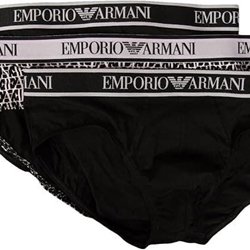 Pack 3 slips Emporio Armani 112132 4R717 35421 nero/nero/nero - Imagen 1
