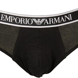 Pack 3 slips Emporio Armani 112132 4R717 35421 nero/nero/nero - Imagen 2