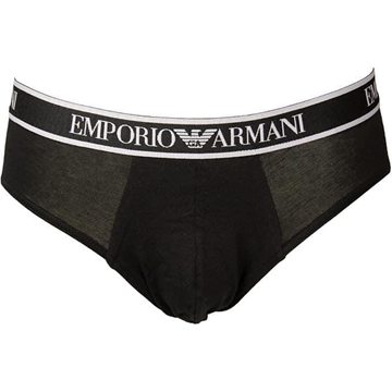 Pack 3 slips Emporio Armani 112132 4R717 35421 nero/nero/nero - Imagen 2