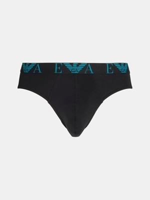 Pack 3 slips Emporio Armani EM000258 AF10778 MC061 black/black/black - Imagen 2