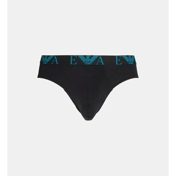 Pack 3 slips Emporio Armani EM000258 AF10778 MC061 black/black/black - Imagen 2