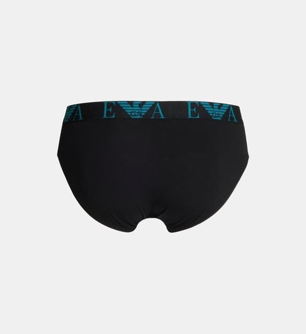 Pack 3 slips Emporio Armani EM000258 AF10778 MC061 black/black/black - Imagen 3