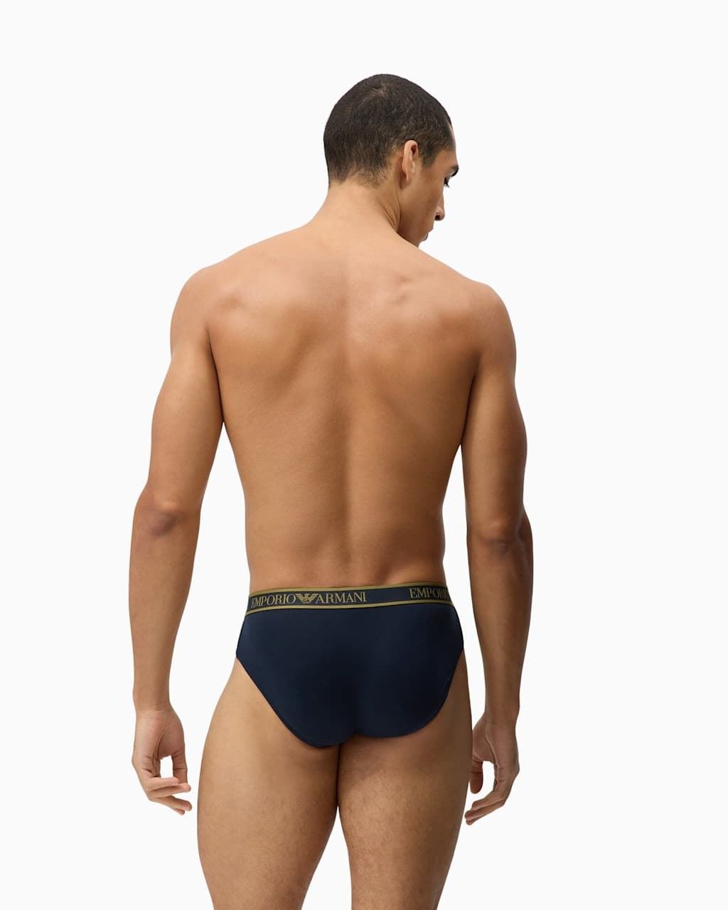 Pack 3 slips EMPORIO ARMANI EM000258 AF25019 M242 blu/blu-moss/moss - Imagen 3