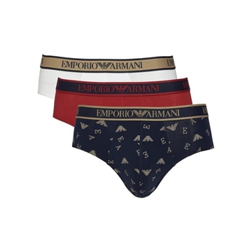 Pack 3 slips EMPORIO ARMANI EM000369 AF20669 M5080 scoo/ink-nut prt/wht - Imagen 1