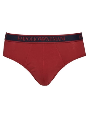 Pack 3 slips EMPORIO ARMANI EM000369 AF20669 M5080 scoo/ink-nut prt/wht - Imagen 2