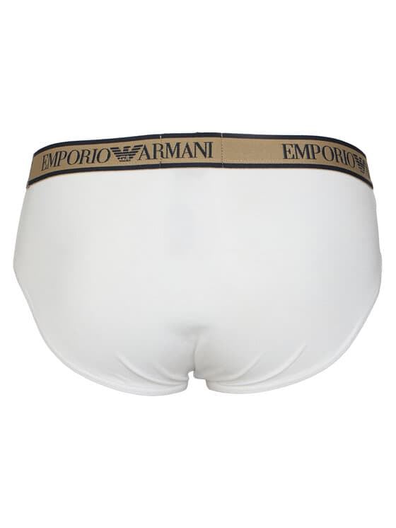 Pack 3 slips EMPORIO ARMANI EM000369 AF20669 M5080 scoo/ink-nut prt/wht - Imagen 5