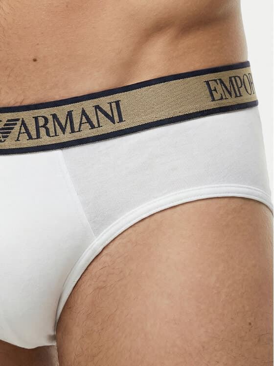 Pack 3 slips EMPORIO ARMANI EM000369 AF20669 M5080 scoo/ink-nut prt/wht - Imagen 7