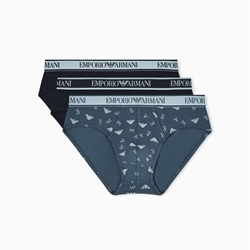 Pack 3 slips EMPORIO ARMANI EM000369 AF20669 MB148 ar.bl/or-sk prt/ar.bl - Imagen 1