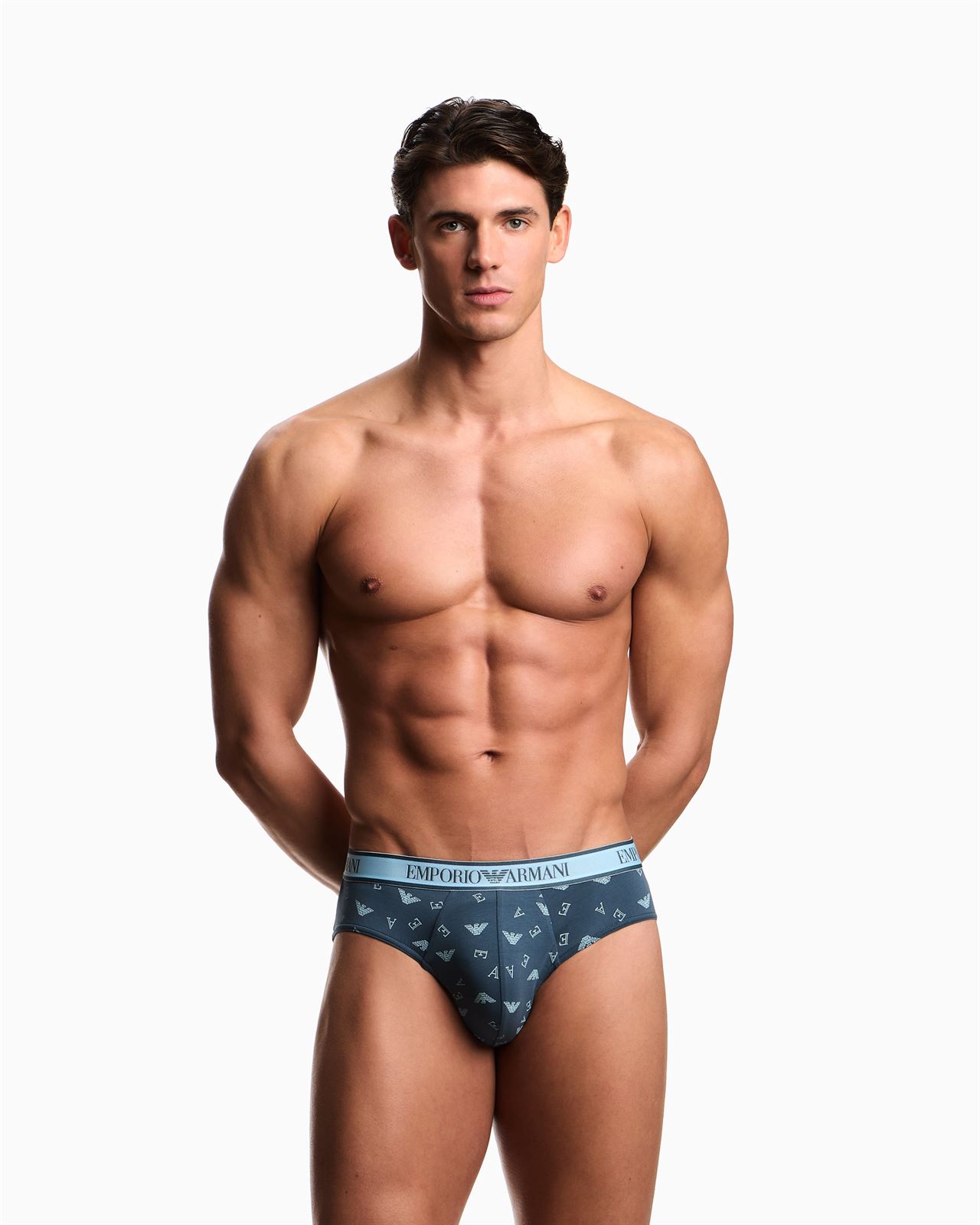 Pack 3 slips EMPORIO ARMANI EM000369 AF20669 MB148 ar.bl/or-sk prt/ar.bl - Imagen 2