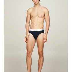 Pack 3 slips Tommy Hilfiger UM0UM02904 0VZ heritage plum/unity blue/white - Imagen 2